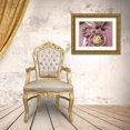 thumbnail image 3 of Kaveney, Wendy 24x19 Gold Ornate Wood Framed with Double Matting Museum Art Print Titled - Italy, Positano Antipasti and wine, 3 of 4