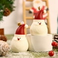 thumbnail image 6 of Wadada Christmas Snowman Shaped Scented Candle, Handmade Aesthetic Aroma Soy Wax Decorative Candle for Table Photo Prop, Prefect for Christmas Eve Party Decoration and Gift (Cute Snowman), 6 of 6