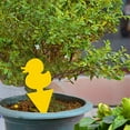 thumbnail image 2 of KDFWDM Fruit Fly Traps, Fungus Gnat Traps, Yellow Sticky Bug Traps, No Harm and Odorless for Fungus Gnat (Plants), Fruit Fly, Whitefly, and Fly for Indoor Outdoor Use Protect The Plant, 2 of 4