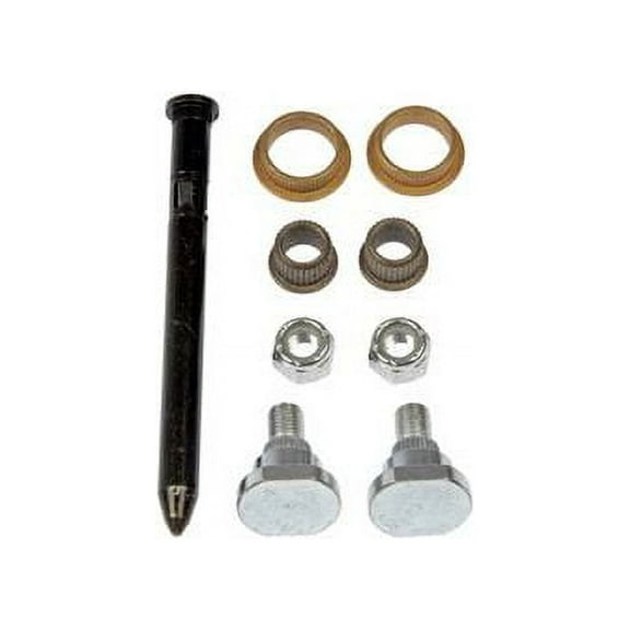 Front Door Hinge Pin & Bushing Kit - Compatible with 1982 - 1992 Pontiac Firebird 1983 1984 1985 1986 1987 1988 1989 1990 1991