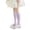 Purple, variant on Jalioing Toddler Girls Knee High Stockings Solid Cotton Long Tube Socks with Bow Spring Fall Dress Socks for Girls