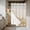 Beige, variant on Fall Wheat No Hook Shower Curtain Waterproof, Bathroom Curtains with Snap in Liners and See Through Top Window, Autum Botanical Farmhouse Yellow Orange Hotel Style Bathtub Curtains Shower 36"Wx72"L