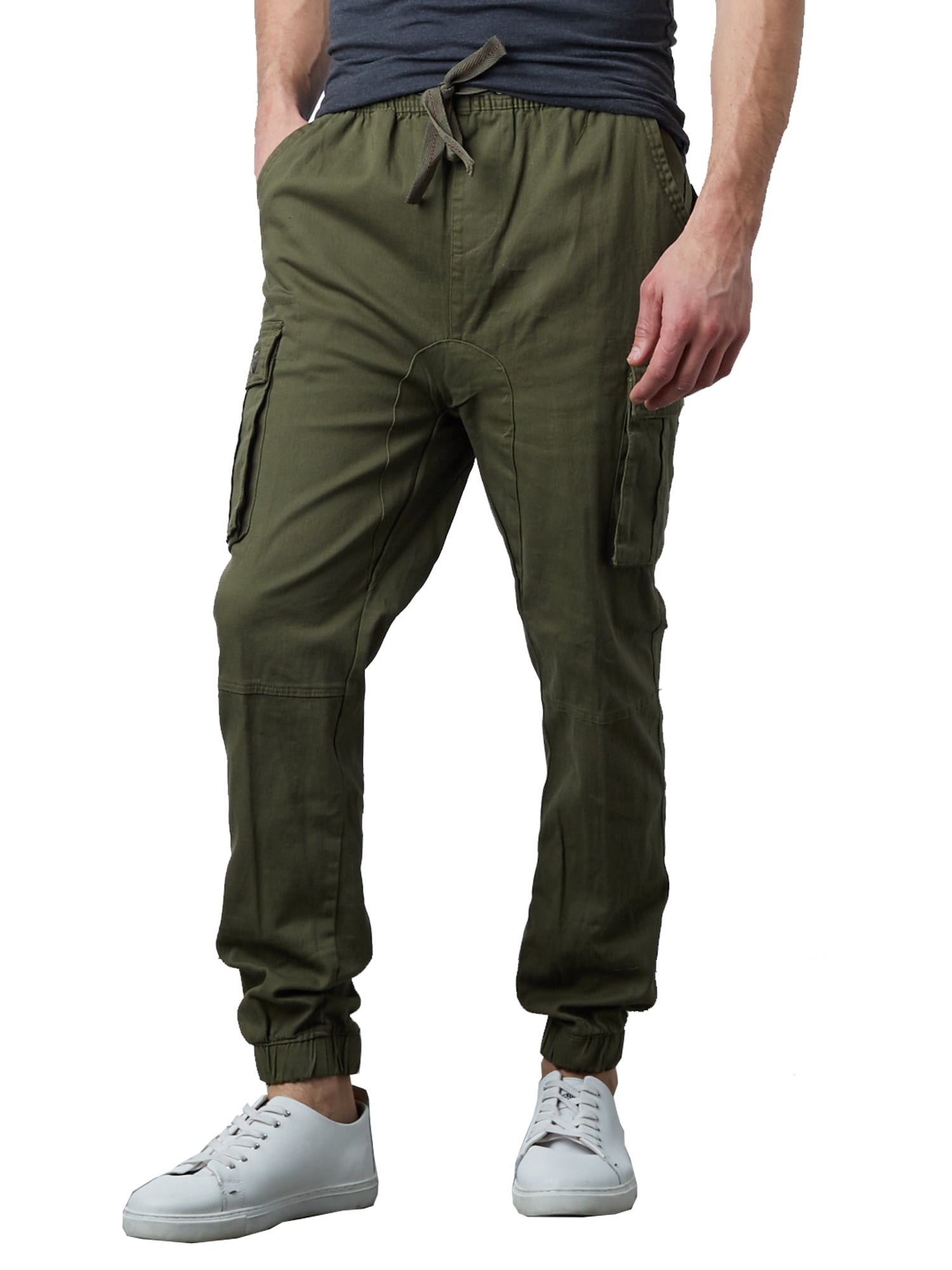 Galaxy by Harvic - Men&amp;#39;s Stretch Cargo Jogger Pants