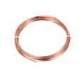 thumbnail image 1 of Tubo de refrigeración Uxcell, bobina de tubo de cobre 0.07" OD 0.03" ID, longitud de 16.4 pies, 1 of 5