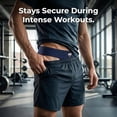 thumbnail image 5 of KNK Organic Cotton Jockstrap Gym Supporter – 3” Waistband, Soft & Durable, Blue 3XL, 5 of 7