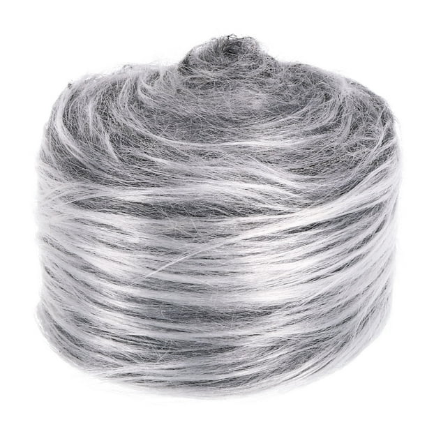 Uxcell 1 Pcs 4.9ft x 2 pulgadas Tiras de Tela de Piel Sintética Pre-cortadas para Decoración DIY Blanco Gris