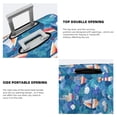 thumbnail image 5 of Haiem Watercolor Ships Luggage Cover Printed Suitcase Covers for Luggage Elastic Washable Suitcase Protector Fits 18-32 Inch Luggage-X-Large, 5 of 9