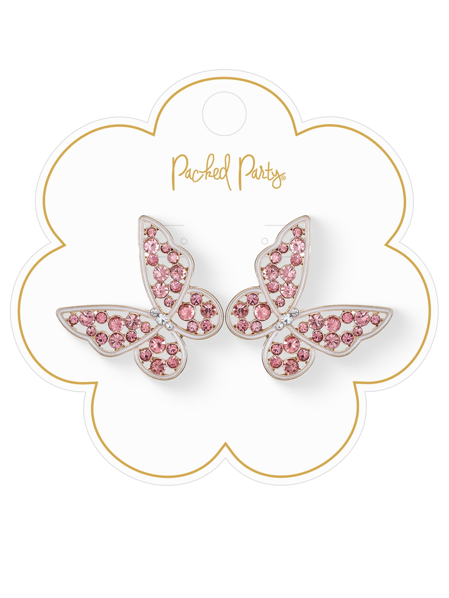 Packed Party Blushing Butterfly Earrings