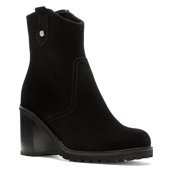 La Canadienne Bessie Waterproof Suede Bootie, 5