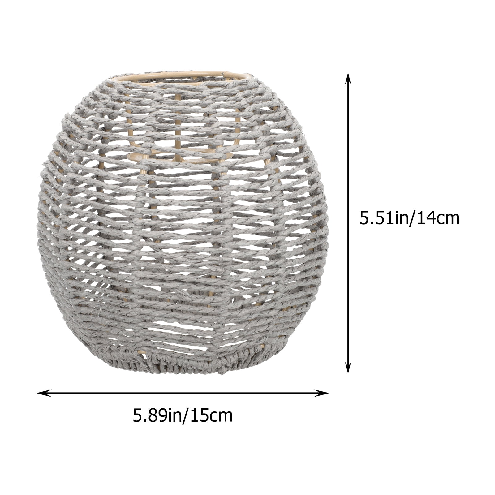 Home Lamp Cover Creative Chinese Style Lampshade Woven Chandelier Lampshade Photo Prop
