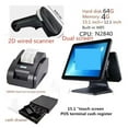 thumbnail image 2 of A Complete Set Of Cash Register Equipment, Thermal Printer Scanner Cash Drawer Touch Cash Register 15.1 Inch Built-in WIFI ,Easy to Use, 2 of 6