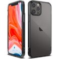 thumbnail image 1 of Ringke Fusion Compatible with iPhone 12 Pro Max Case, Shockproof TPU Cover - Smoke Black, 1 of 5