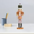 thumbnail image 6 of colcolo Christmas Nutcracker Decor Ornament Desktop Figurine Versatile Wooden Nutcracker B, 6 of 8