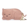 thumbnail image 2 of Cute Cat Ultra-thin Coin Purse Leather Key Bag Mini Coin Bag, 2 of 6