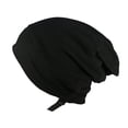 thumbnail image 1 of TISHITA Bonnet Sleep Caps Hair Cover Adjustable Buckle Strap Multi Scene Use Comfortable Black, 1 of 8