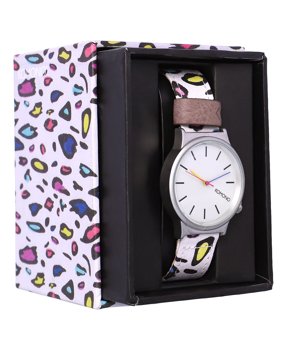 boks Articulation Bror Komono Wizard Print Series-80's Leopard Women's Casual Watches, Color Silver - Walmart.com boks Articulation Bror Komono Wizard Print Series-80's Leopard Women's Casual Watches, Color Silver - Walmart.com