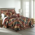 thumbnail image 7 of Donna Sharp Campfire Full/Queen Ragged Pieced Cotton Lodge Quilt, 7 of 7