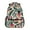 Beet Folk Art, variant on School Backpack Lightweight Multipocket College High Middle Student Bag 15L Green Block
