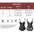 thumbnail image 5 of MISS MOLY Tummy Control Shapewear for Women Butt Lifter Bodysuit Seamless Open Bust Body Shaper, 5 of 5