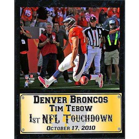 NFL Tim Tebow Stat Plaque, 12x15