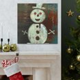 thumbnail image 6 of Snowman in Expressionism - Canvas, 6 of 10