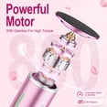 thumbnail image 6 of Arenviy Electric Foot Callus Remover, Adjustable Speed Metal Foot File with 60 Pcs Sandpaper Discs, Professional Pedicure Tool for Feet Care - Dead, Hard Cracked Dry Skin & Calluses, 6 of 10