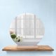thumbnail image 4 of unbranded Espejo Decorativo De Con Soporte De Madera Acrílico Para Uso En Dormitorio Y Estudio, 4 of 8