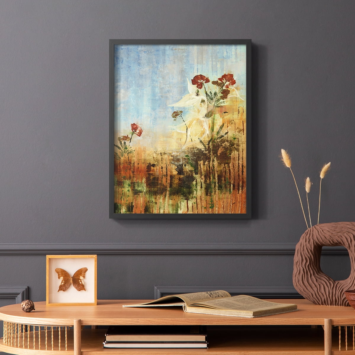 Dedicated to Spring Framed Print in Black Solid Wood Framed Print No Nail Hanging