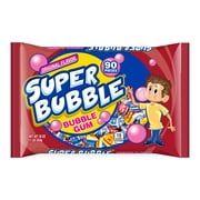 Super Bubble Bubble Gum, Fruit, 16 Ounce Bag