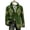 Dark Green%GC100, variant on CONZONE St. Patrick's Day Mens Corduroy Blazer Casual Suit Jacket for Men Clover Embroidery Two Buttons Elegant Slim Fit Dress Jacket for Performance,Prom,Wedding