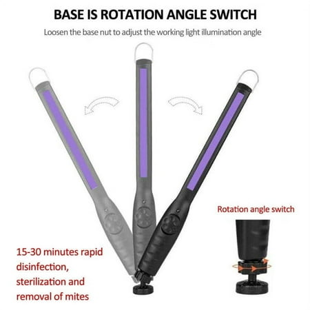 DAMML USB Efficient Sterilize Light Germicidal Lamp Home Handheld Disinfection