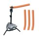 thumbnail image 4 of Dispositivo de entrenamiento de bádminton de altura ajustable para gimnasio de acero inoxidable profesional Jugador, 4 of 9