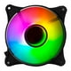 thumbnail image 1 of Ventilador Gamer Balam Rush EOLOX BLAZE EX90 120mm ARGB Diseño Circular Rainbow 1200RPM Negro 3 Pin BR-938020, 1 of 6