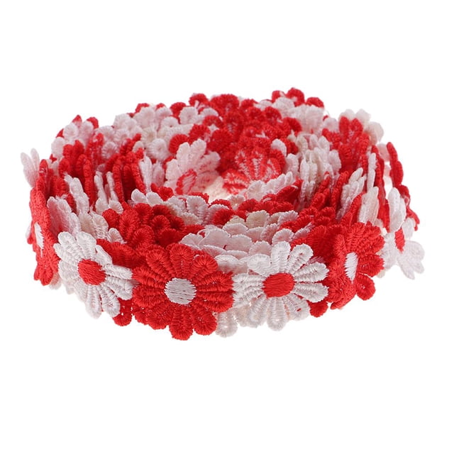 Cinta de adorno de encaje de 18 yardas para boda, adorno de , decoración de DIY, adorno colgante de de fiest
