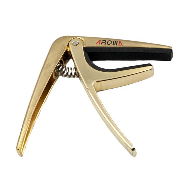 Capo de guitarra Hugo Para Piezas de Repalcement dorado