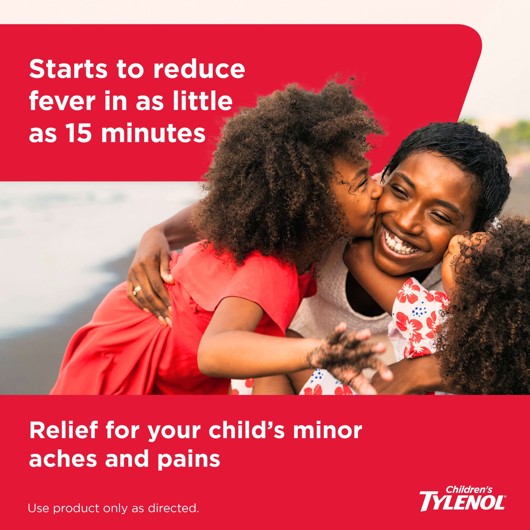 (3 pack) Children’s Tylenol Dye-Free, Oral Suspension, Pain Relief and Fever Reducer, Cherry Flavor 8 Fl oz