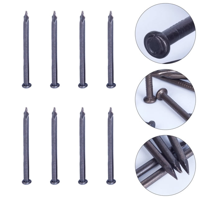 OULII 50Pcs Wall Cement Nails for Fixing Steel Plate with Corrosion Resistance
