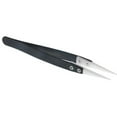 thumbnail image 1 of Chendee Anti-Static Ceramic Tweezers Stainless Steel Anti-Magnetic Industrial Tweezers,Straight Pointed, 1 of 9