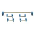 thumbnail image 1 of Estabilizadores atornillados de PCB chapados en oro 2U 6,25U Estabilizadores de teclas Tornillo del eje 5 piezas para 60 87, 1 of 4