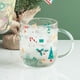 thumbnail image 2 of Taza de cristal navideña de 450 ml, taza de café, bebida, té ligero, taza de jugo con Estilo A, 2 of 9