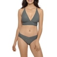 thumbnail image 4 of Time and Tru Women's Flagstone Rib Swimsuit Top, 4 of 6