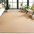 thumbnail image 2 of SAFAVIEH Natural Fiber Jovana Solid Area Rug, Maize/Linen, 8' x 10', 2 of 13