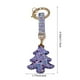 thumbnail image 3 of mfyjkho Llavero de árbol de Navidad con diamantes de imitación, plástico, 11,5 x 4,5 cm, ideal para llavero de coche o bolso, accesorio festivo, 1 unidad., 3 of 6