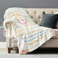 thumbnail image 3 of LHSHID Birthday Gifts Blanket Flannel Soft and Comfortable Anti static Bed Sofa Blanket 60x80in, 3 of 6