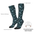 thumbnail image 5 of Picia Women Crew Soft Moisture-wicking Socks Cute Turtle Pattern Design Cotton Socks, One Size fit All, 5 of 9