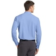 thumbnail image 2 of Port Authority Diion Knit Dress Shirt (K570) Dress Shirt Blue, XS, 2 of 2