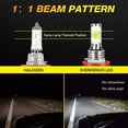 thumbnail image 2 of For Ford Transit Connect 2015-2019 LED Headlight Bulbs H11 H9 High/Low Beam 6000k 4pcs, 2 of 10