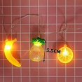 thumbnail image 3 of Hadas Led Luces De Hadas De Frutas Luces De Cadena A Prueba De Agua Luces De Piña De Plátano De Limón Alimentadas Por Batería Para Fiesta Boda Decoración De Navidad Serendint HA040948-01, 3 of 6