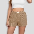 thumbnail image 1 of Neewe Womens High Waisted Shorts Athletic Running Plaid Shorts Workout Gym Quick Dry Flowy Shorts with Pockets, 1 of 6
