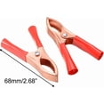 thumbnail image 4 of 2 pinzas de cocodrilo de 30 A, cable puente de 1 m para cargador de batería de coche, 12 V y 24 V, 4 of 5